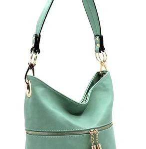 Fashion Tassel Zipper Bucket Bag